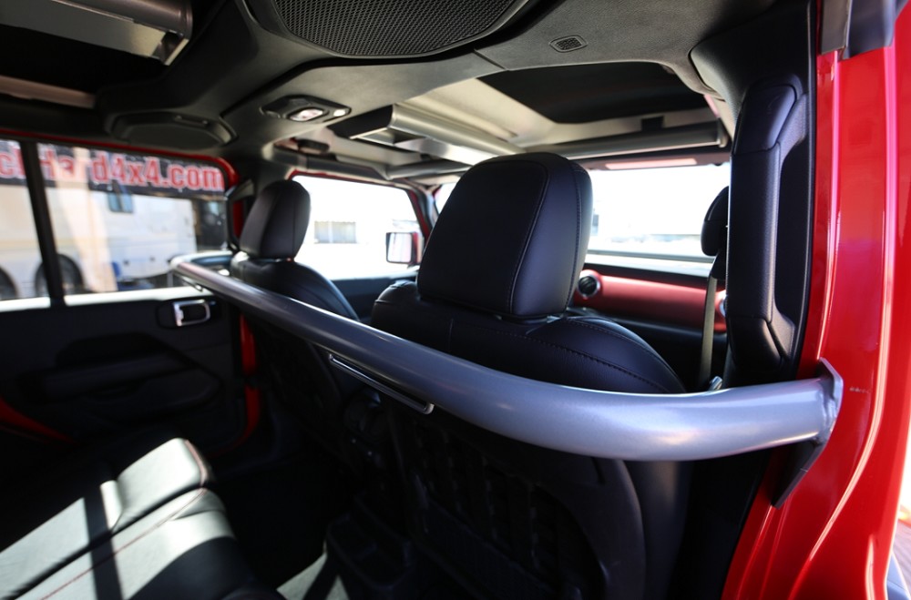 Rock Hard 4X4™ Front Seat Harness Bar  | Jeep Wrangler JL 4 Door | Jeep Gladiator JT