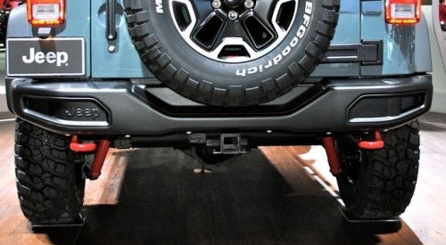 Mopar Rubicon X Rear Steel Bumper | Jeep Wrangler JK