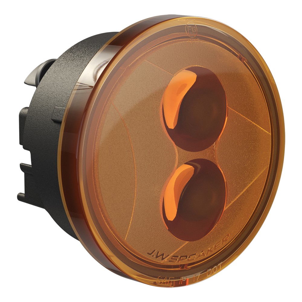 J.W.Speaker Model 239 J2 Series LED Blinkerlicht Set vorne | Paar | ECE | Orange | 07-18 Jeep Wrangler JK