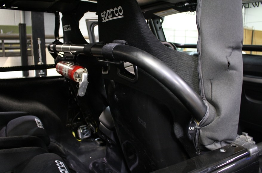 Rock Hard 4X4™ Front Seat Harness Bar  | Jeep Wrangler JK | 2 Door