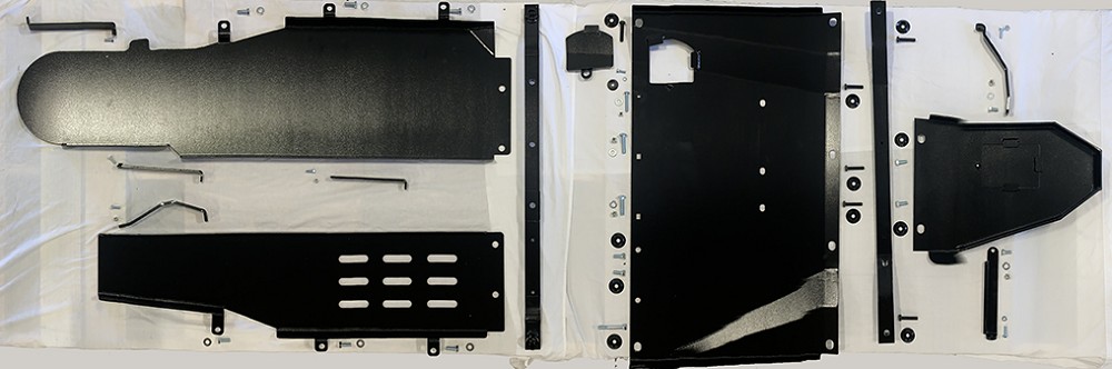 Rock Hard 4X4™ Aluminium Skid Plate System | Jeep Gladiator JT | EcoDiesel