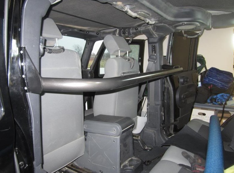 Rock Hard 4X4™ Front Seat Harness Bar  | Jeep Wrangler JK | 4 Door