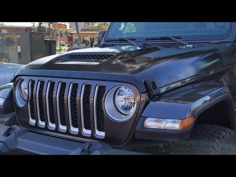 Mopar Mojave Motorhaube Umrüstungskit | Jeep Wrangler JL | Jeep Gladiator JT