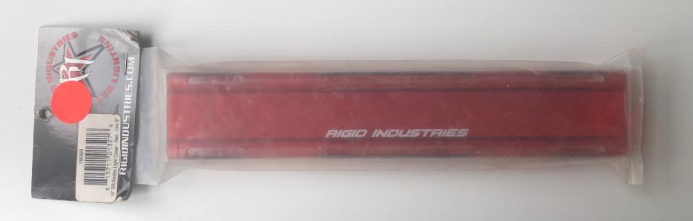 Rigid Industries 10" Lampenschutzdeckel | Rot | SR-Series & SR-Series PRO