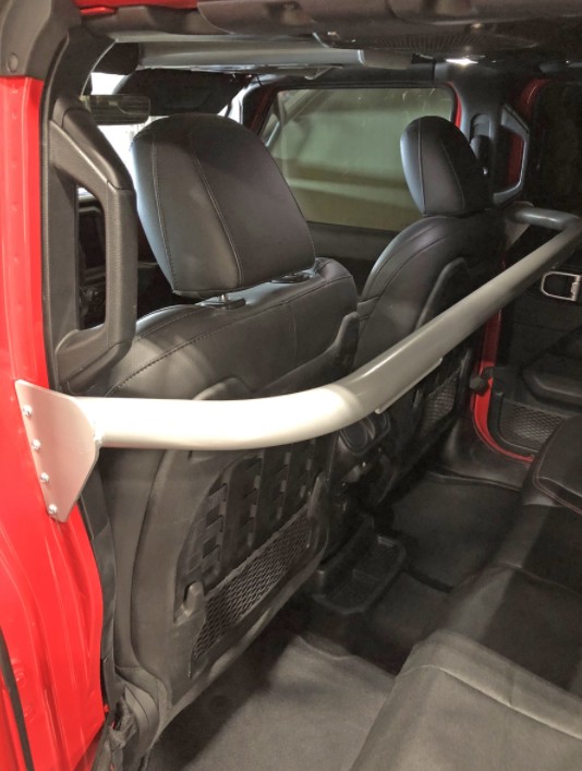 Rock Hard 4X4™ Front Seat Harness Bar  | Jeep Wrangler JL 4 Door | Jeep Gladiator JT