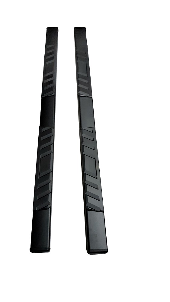 TFX 4 Inch "Trapezoid" Side Steps | Black | Quad Cab | RAM1500 DT