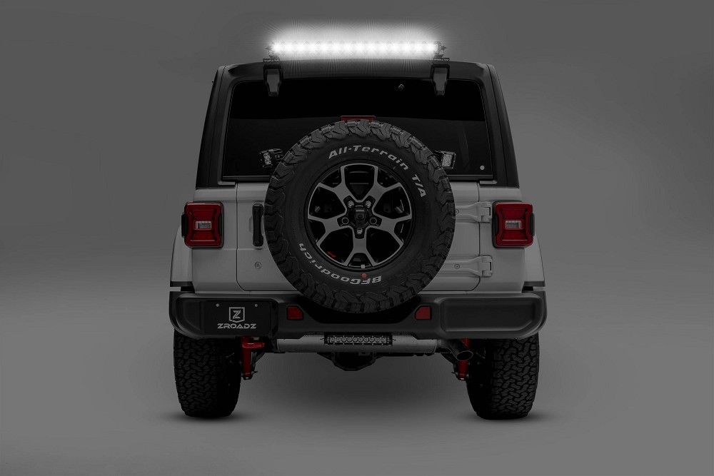 Zroadz Offroad 30" Light Bar Rear Window LED-Kit | Jeep Wrangler JL