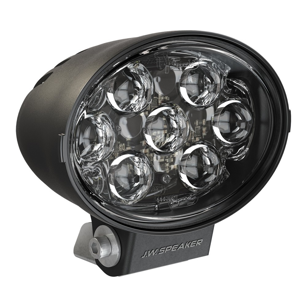 J.W. Speaker TS3001V Oval LED Lights | Set of 2 | Black | ECE | Driving Beam