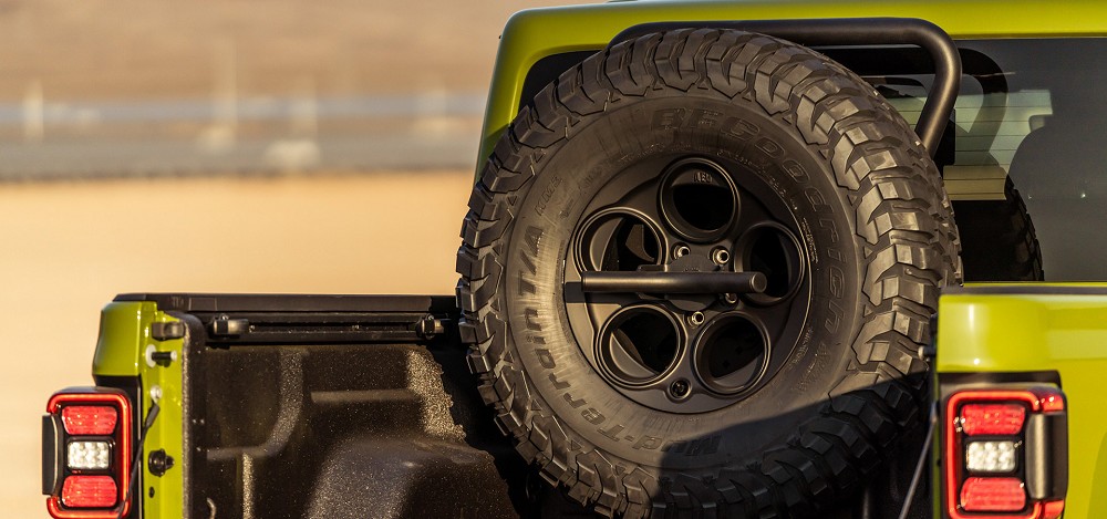 AEV Vertikal Reserveradträger für Ladefläche | Jeep Gladiator JT