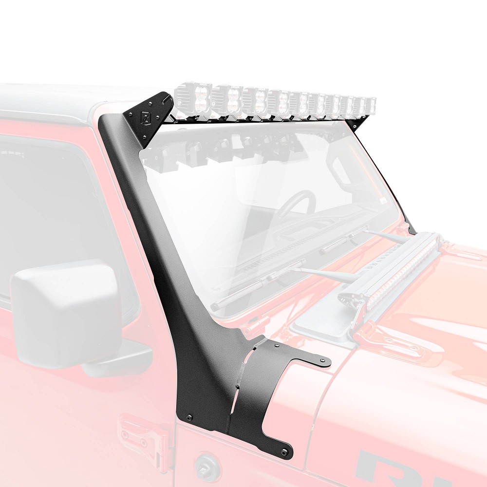 ZROADZ Multi-LED Roof Cross Bar & A-Pillar Kit | Jeep Wrangler JL | Jeep Gladiator JT