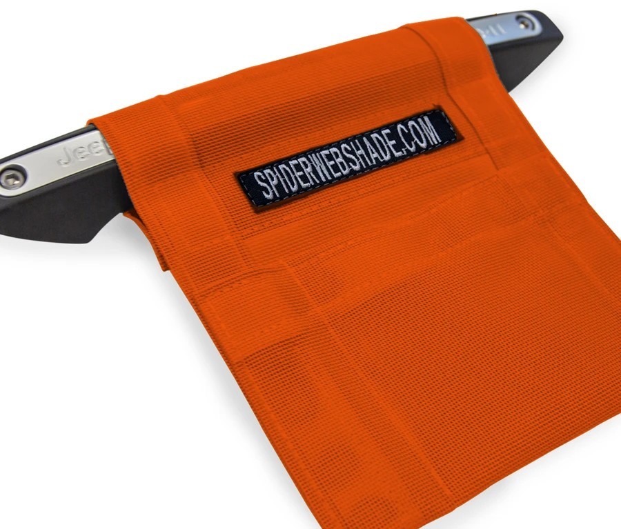 SpiderWebShade GrabBag Storage Bag | Orange | Jeep Wrangler JK