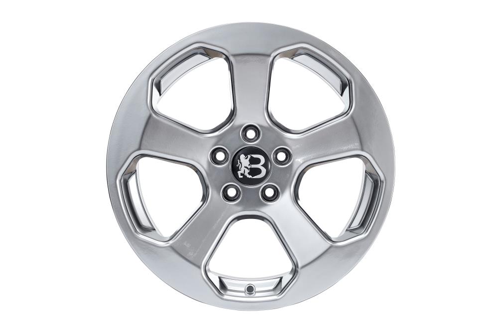 Bawarrion Wheels | BON'Z | 7,5X17 | ET31 | Hyper Silver | Jeep Renegade 2015- | Jeep Compass 2017- | Jeep Cherokee 2014-