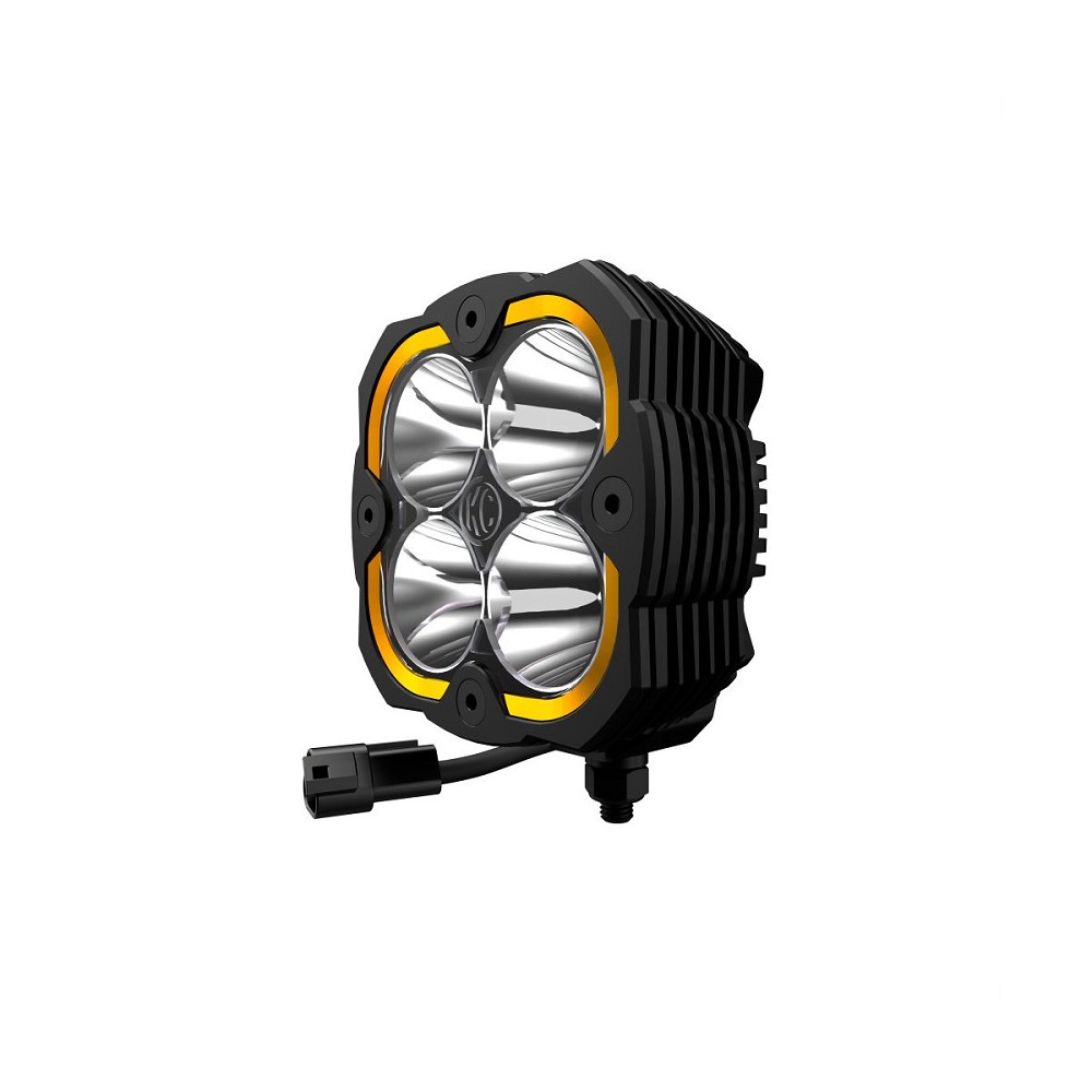 KC HiLiTES 5" Flex Era-4 LED Auxiliary Lights | 80W | Spot Beam