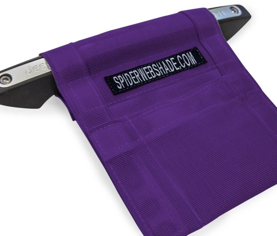 SpiderWebShade GrabBag Storage Bag | Purple | Jeep Wrangler JK