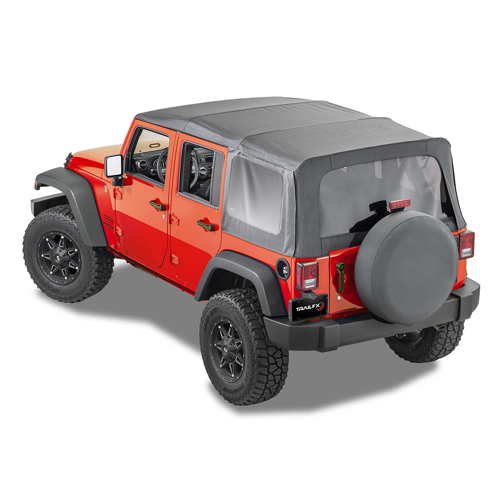 TFX Softtop | Black | 4-Door | 10-18 Jeep Wrangler JK