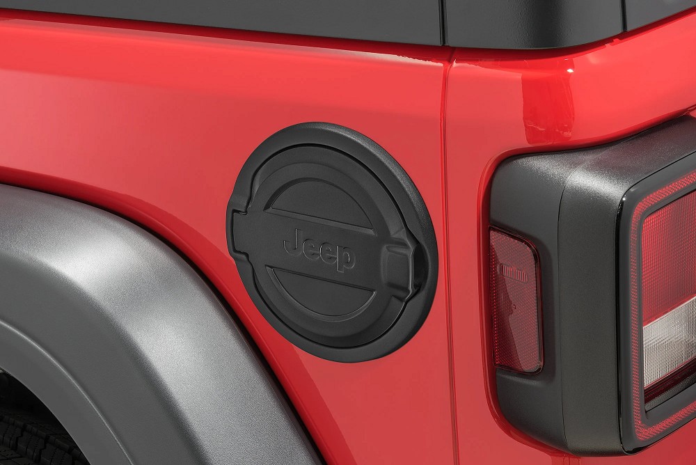 Mopar Fuel Door | Black | Jeep Wrangler JL